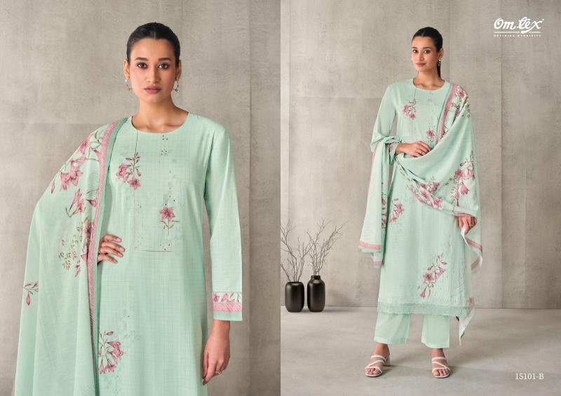 Omtex ivaanya dress materials low price in india wholesale online